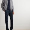 Incotex Zanone Flexwool Half-Zip Sweater - OU Incotex Zanone Flexwool Half-Zip Sweater - OU