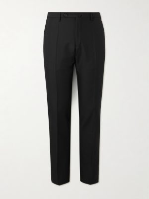Incotex Slim-Fit Wool and Mohair-Blend Trousers Incotex Slim-Fit Wool and Mohair-Blend Trousers