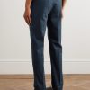 Incotex Slim-Fit Cotton and Cashmere-Blend Trousers - BK Incotex Slim-Fit Cotton and Cashmere-Blend Trousers - BK