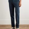 Incotex Slim-Fit Cotton and Cashmere-Blend Trousers - FR Incotex Slim-Fit Cotton and Cashmere-Blend Trousers - FR