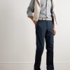 Incotex Slim-Fit Cotton and Cashmere-Blend Trousers - OU Incotex Slim-Fit Cotton and Cashmere-Blend Trousers - OU
