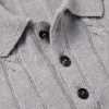 Incotex Zanone Cable-Knit Virgin Wool and Cashmere-Blend Polo Shirt - CU Incotex Zanone Cable-Knit Virgin Wool and Cashmere-Blend Polo Shirt - CU