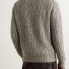 Incotex Zanone Ribbed Brushed-Wool Sweater - BK Incotex Zanone Ribbed Brushed-Wool Sweater - BK