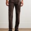 Incotex Blue Division Straight-Leg Pleated Cotton and Cashmere-Blend Twill Trousers - FR Incotex Blue Division Straight-Leg Pleated Cotton and Cashmere-Blend Twill Trousers - FR
