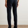 Incotex Straight-Leg Cotton-Blend Twill Trousers - BK