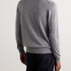 Incotex Slim-Fit Cashmere and Silk-Blend Polo Shirt - BK Incotex Slim-Fit Cashmere and Silk-Blend Polo Shirt - BK