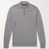 Incotex Slim-Fit Cashmere and Silk-Blend Polo Shirt Incotex Slim-Fit Cashmere and Silk-Blend Polo Shirt