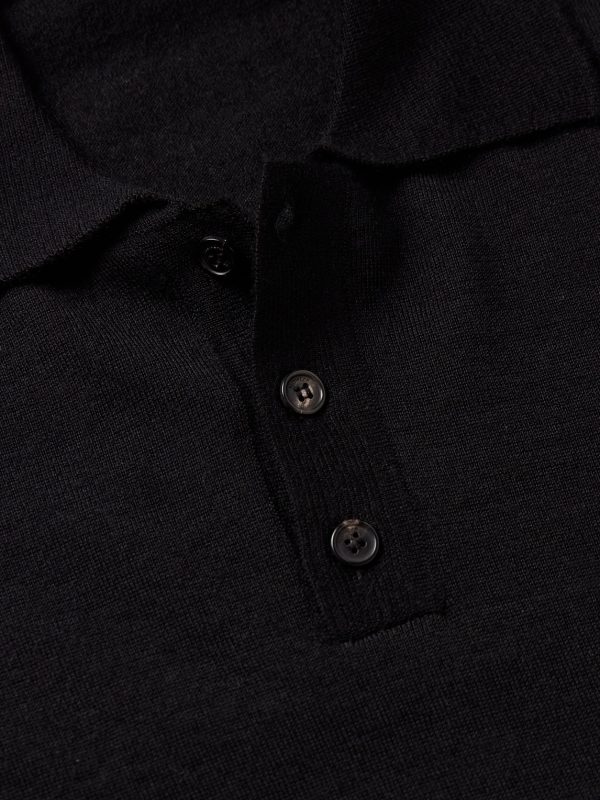 Incotex Zanone Slim-Fit Cashmere and Silk-Blend Polo Shirt - CU Incotex Zanone Slim-Fit Cashmere and Silk-Blend Polo Shirt - CU