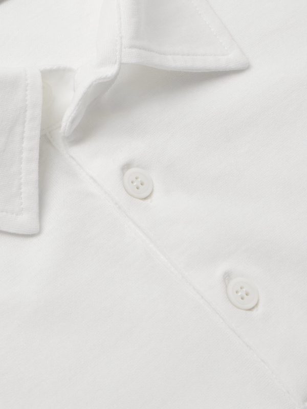 Incotex Zanone Slim-Fit IceCotton Piqué Polo Shirt - CU Incotex Zanone Slim-Fit IceCotton Piqué Polo Shirt - CU