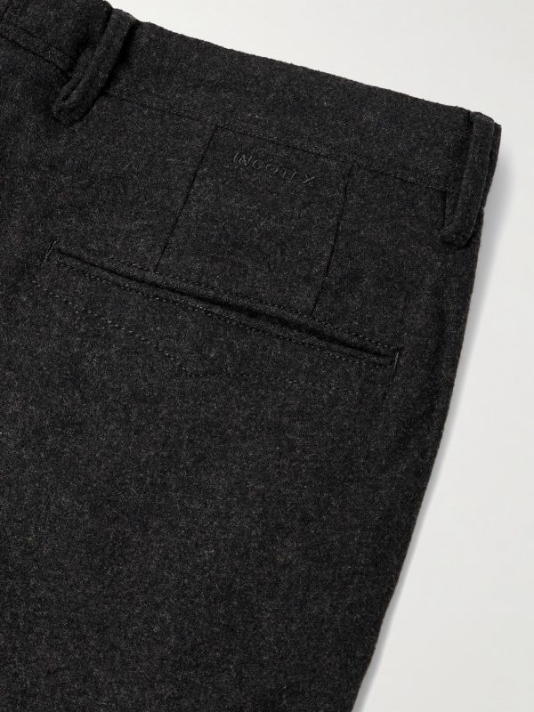 Incotex Slim-Fit Straight-Leg Virgin Wool-Blend Trousers - CU Incotex Slim-Fit Straight-Leg Virgin Wool-Blend Trousers - CU