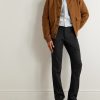 Incotex Slim-Fit Straight-Leg Virgin Wool-Blend Trousers - OU Incotex Slim-Fit Straight-Leg Virgin Wool-Blend Trousers - OU