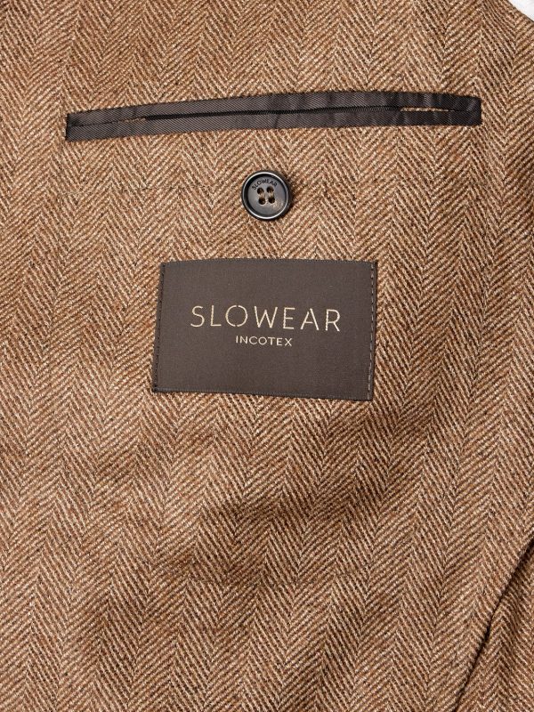 Incotex Herringbone Wool Blazer - E1 Incotex Herringbone Wool Blazer - E1