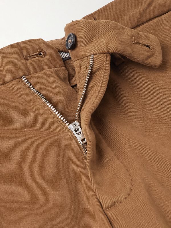 Incotex Slim-Fit Cotton-Blend Twill Trousers - E1 Incotex Slim-Fit Cotton-Blend Twill Trousers - E1