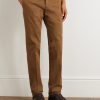 Incotex Slim-Fit Cotton-Blend Twill Trousers - FR Incotex Slim-Fit Cotton-Blend Twill Trousers - FR