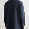 Incotex Cotton and Cashmere-Blend Overshirt - BK Incotex Cotton and Cashmere-Blend Overshirt - BK