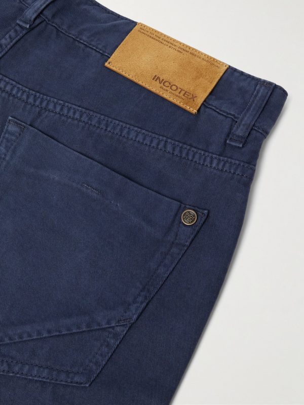 Incotex Blue Division Slim-Fit Tapered Jeans - CU