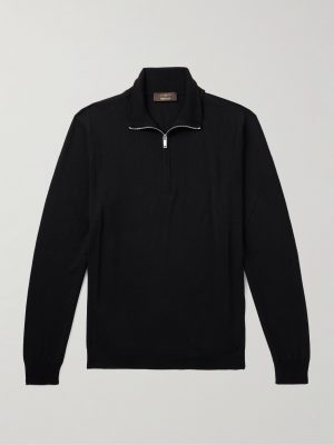 Incotex Zanone Flexwool Half-Zip Sweater Incotex Zanone Flexwool Half-Zip Sweater