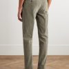 Incotex Straight-Leg Cotton-Blend Corduroy Trousers - BK Incotex Straight-Leg Cotton-Blend Corduroy Trousers - BK