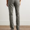Incotex Straight-Leg Cotton-Blend Twill Trousers - BK Incotex Straight-Leg Cotton-Blend Twill Trousers - BK