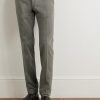 Incotex Straight-Leg Cotton-Blend Twill Trousers - FR Incotex Straight-Leg Cotton-Blend Twill Trousers - FR
