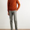 Incotex Straight-Leg Cotton-Blend Twill Trousers - OU Incotex Straight-Leg Cotton-Blend Twill Trousers - OU
