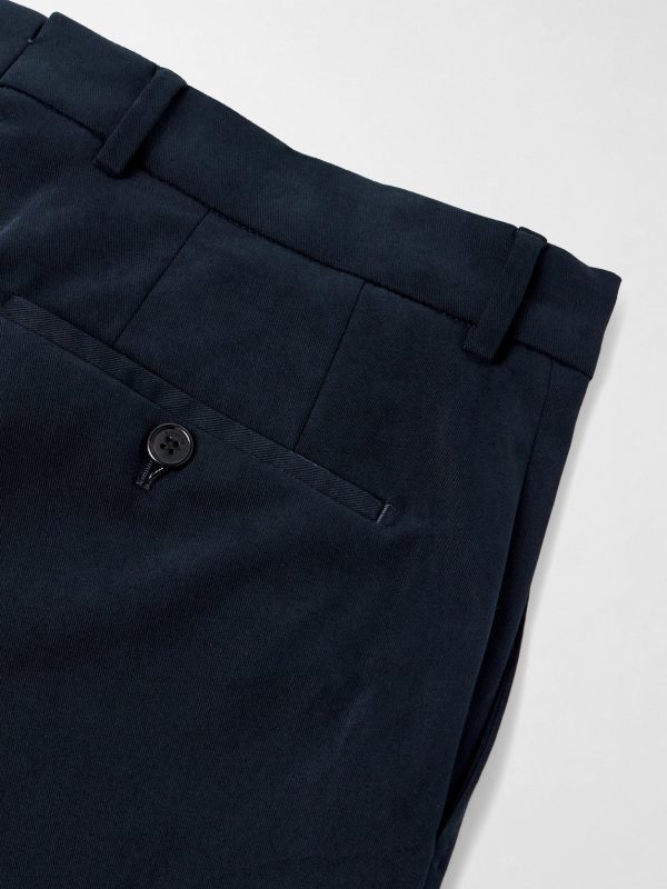 Incotex Straight-Leg Stretch-Cotton Trousers - CU Incotex Straight-Leg Stretch-Cotton Trousers - CU