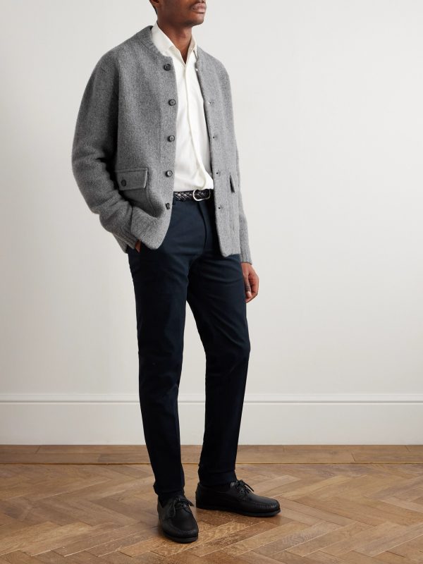 Incotex Straight-Leg Stretch-Cotton Trousers - OU Incotex Straight-Leg Stretch-Cotton Trousers - OU