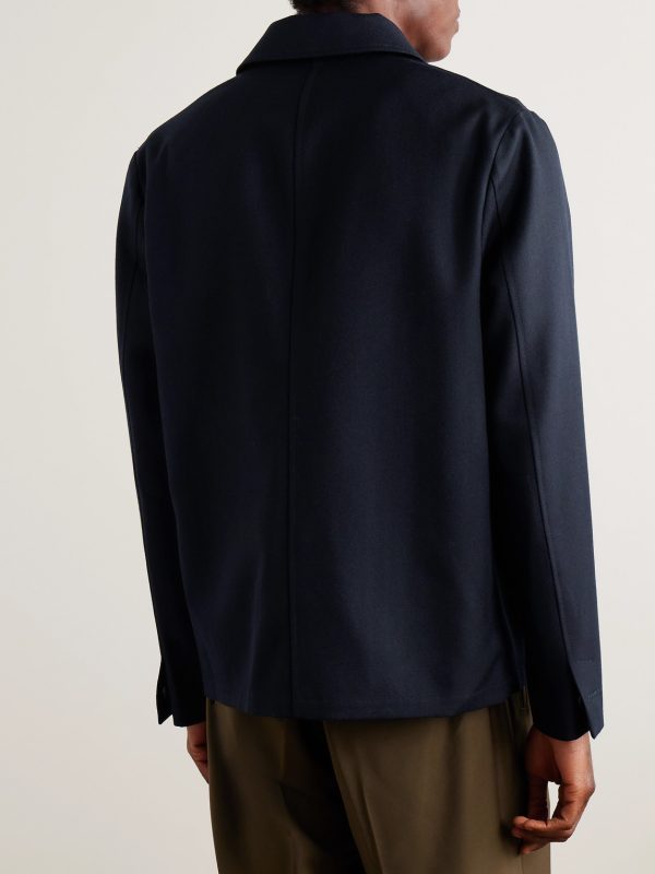 Incotex Twill Chore Jacket - BK Incotex Twill Chore Jacket - BK