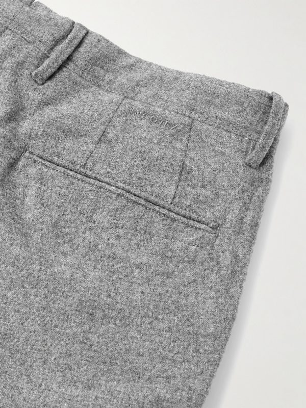 Incotex Slim-Leg Virgin Wool-Blend Trousers - CU Incotex Slim-Leg Virgin Wool-Blend Trousers - CU