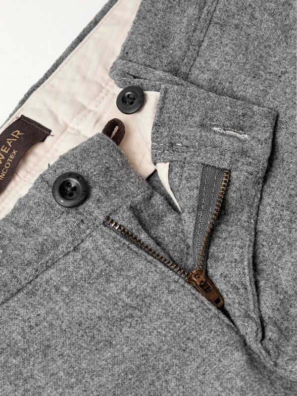 Incotex Slim-Leg Virgin Wool-Blend Trousers - E1 Incotex Slim-Leg Virgin Wool-Blend Trousers - E1
