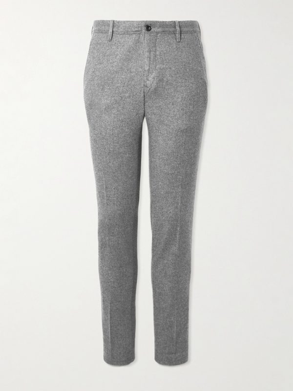 Incotex Slim-Leg Virgin Wool-Blend Trousers Incotex Slim-Leg Virgin Wool-Blend Trousers