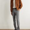 Incotex Slim-Leg Virgin Wool-Blend Trousers - OU Incotex Slim-Leg Virgin Wool-Blend Trousers - OU