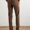 Incotex Slim-Fit Cotton-Blend Corduroy Trousers - BK Incotex Slim-Fit Cotton-Blend Corduroy Trousers - BK