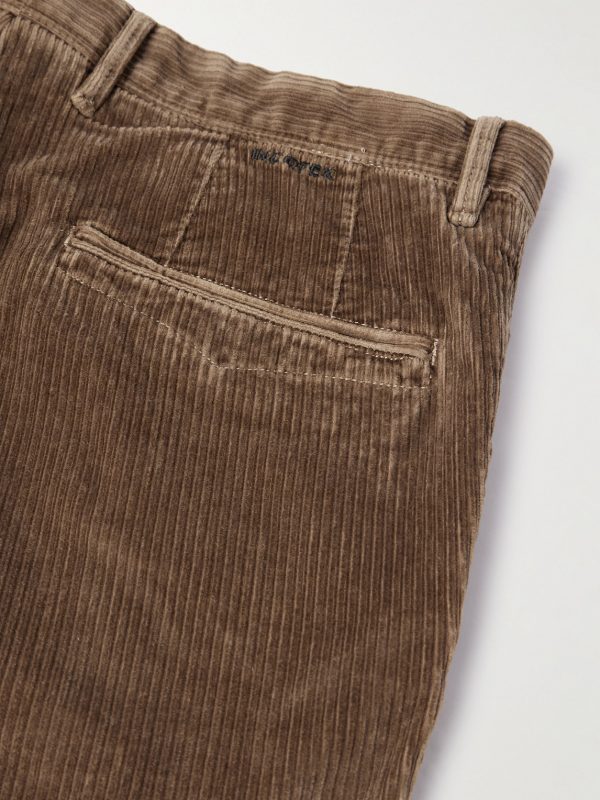 Incotex Slim-Fit Cotton-Blend Corduroy Trousers - CU Incotex Slim-Fit Cotton-Blend Corduroy Trousers - CU