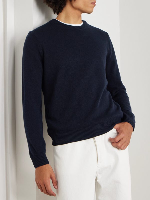Incotex Wool and Cashmere-Blend Sweater - FR