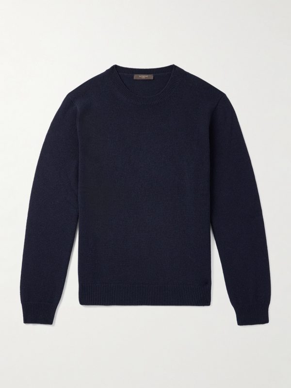 Incotex Wool and Cashmere-Blend Sweater
