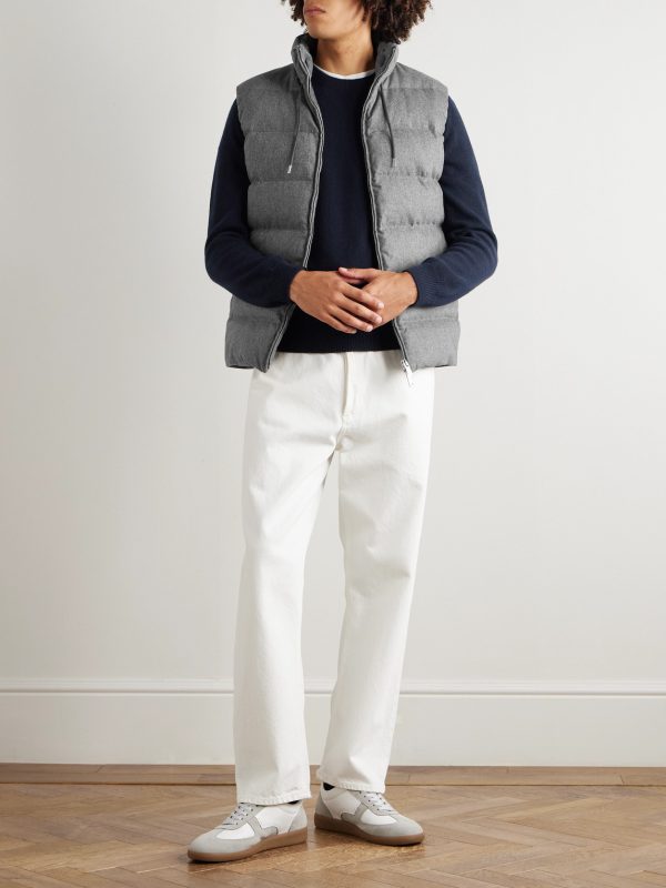 Incotex Wool and Cashmere-Blend Sweater - OU