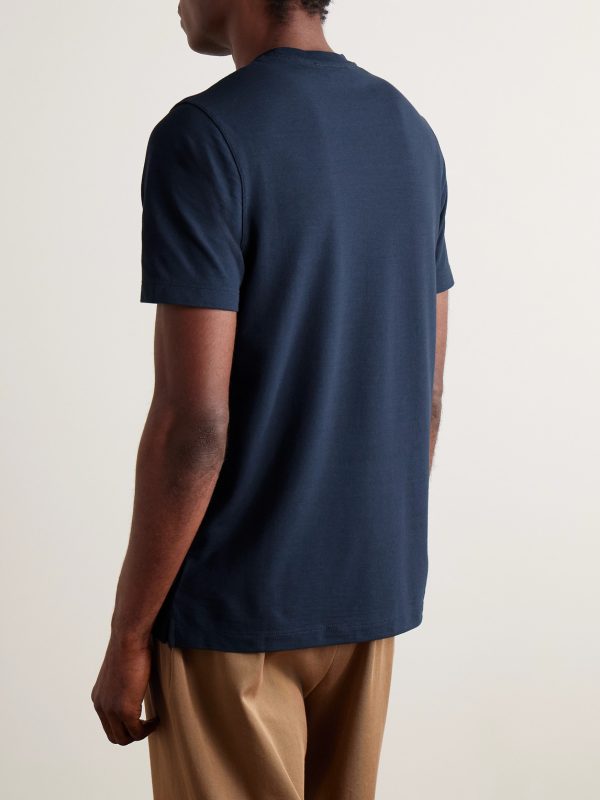 Slim-Fit IceCotton T-Shirt - BK Slim-Fit IceCotton T-Shirt - BK
