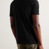 Incotex Zanone Slim-Fit IceCotton Polo Shirt - BK Incotex Zanone Slim-Fit IceCotton Polo Shirt - BK