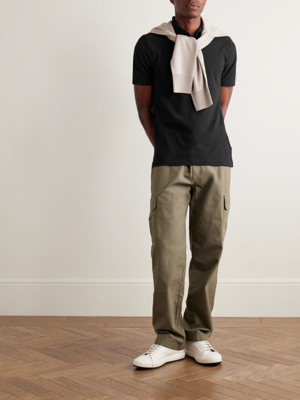 Incotex Zanone Slim-Fit IceCotton Polo Shirt - OU Incotex Zanone Slim-Fit IceCotton Polo Shirt - OU