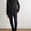 Incotex Wool and Mohair-Blend Twill Bomber Jacket - OU