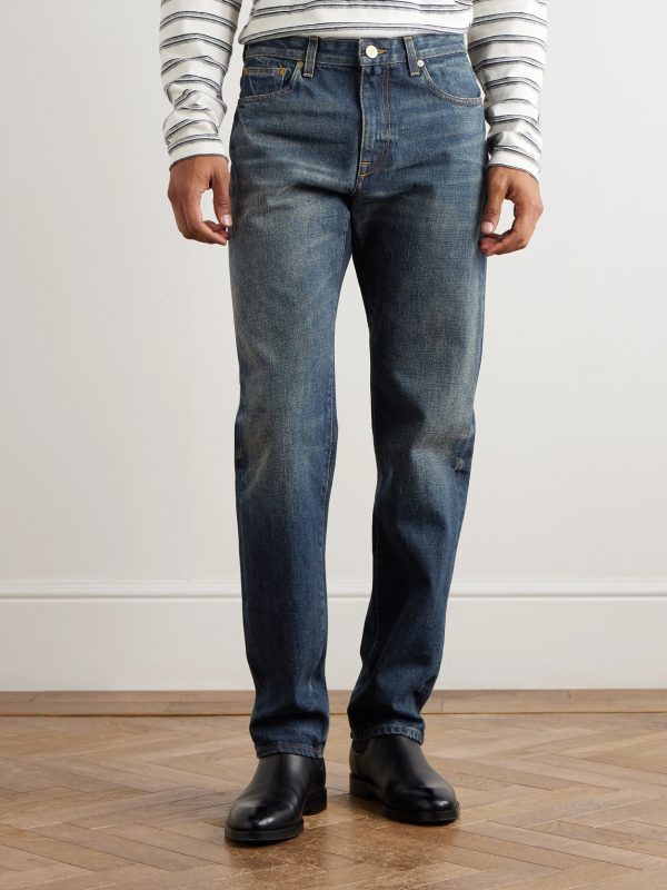 Incotex Blue Division Straight-Leg Jeans - FR Incotex Blue Division Straight-Leg Jeans - FR