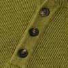Incotex Zanone Slim-Fit Ribbed Virgin Wool Henley Sweater - CU