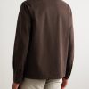 Incotex Cotton and Cashmere-Blend Overshirt - BK