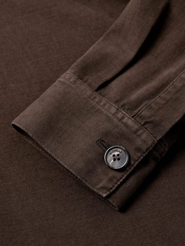 Incotex Cotton and Cashmere-Blend Overshirt - E1