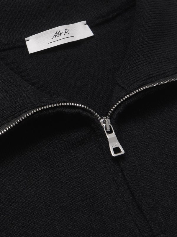 James Cashmere Half-Zip Sweater - CU
