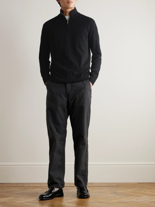James Cashmere Half-Zip Sweater - OU