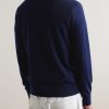 James Cashmere Half-Zip Sweater - BK