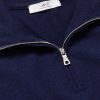 James Cashmere Half-Zip Sweater - CU