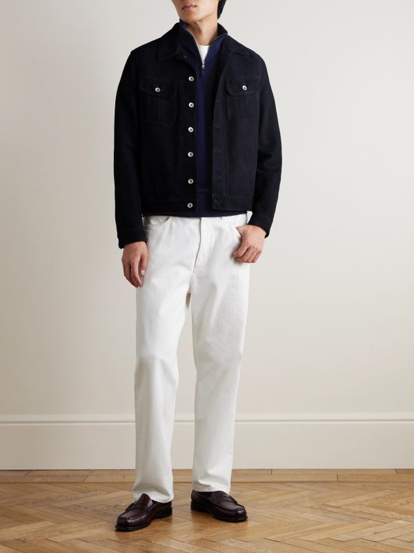 James Cashmere Half-Zip Sweater - OU